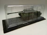 Модель танк 1:43 ИС 2 1945 г. в коробке-блистере без журнала