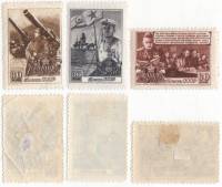 1948-017-20 Серия Набор марок 3 шт СССР  30 лет Советской Армии II O