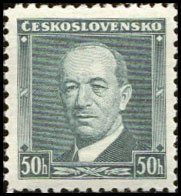 (1936-007) Марка Чехословакия "Э. Бенеш"    Личности (Стандартный выпуск) I Θ