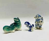 Фигурки фарфор 3 шт