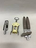 Открывашка, штопор 3 предмета