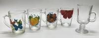 Кружки, стекло, 5 шт