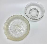 Салатники фруктовницы, стекло, 3 шт (2+1)