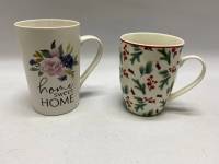 Набор кружек с рисунком 2 шт