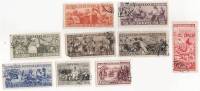1933-17-23 25 26 Серия Набор марок 9 шт СССР  Народы II Θ