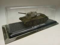 Наши танки Modimio модель Т 34 76 1942 в коробке-блистере без журнала 1:43