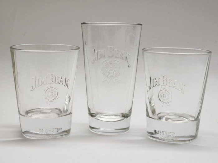 Стаканы Jim Beam 3 штуки коллекционные