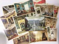 Набор открыток "Petrodvorets. The Great Palace", 16 шт., 1982 г.