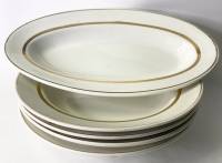 Тарелки суповые 4 шт + селедочница ЗИК Конаково