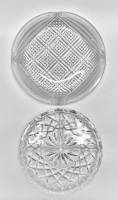Блюдо + менажница, стекло, хрусталь