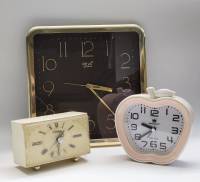 Часы будильники в ремонт Reva Слава Империя кварцевые 3 штуки