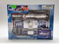 Модель сборная самолет F 84G ВВС США 1:72 в коробке New Ray Pilot model kit