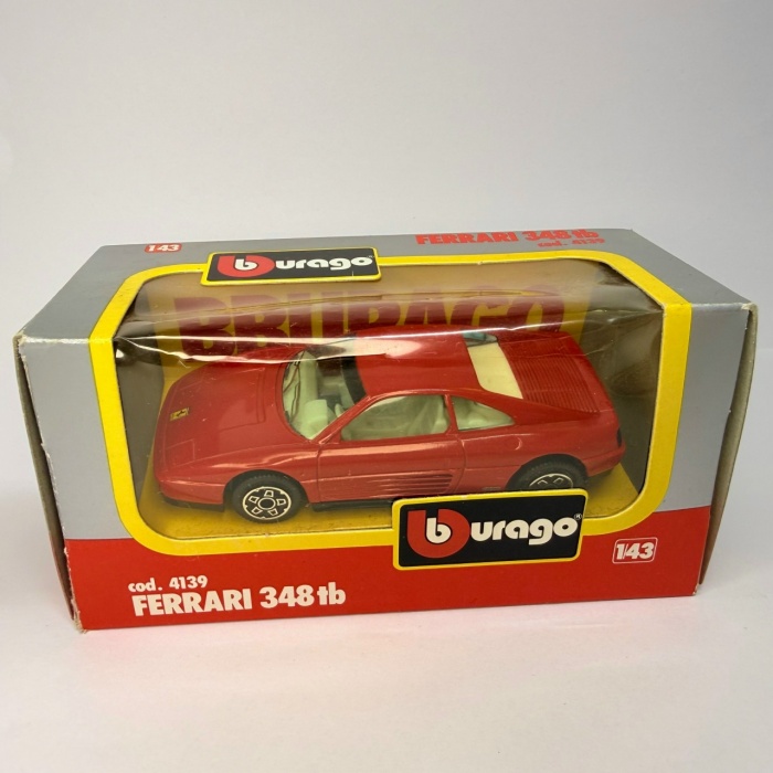 Модель BBurago Ferrari 348 tb в коробке