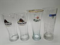 Пивные бокалы 4шт Балтика Невское Carlsberg