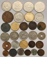 Набор монет Нидерланды и Нидерландская Индия 29 штук