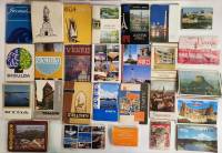 Наборы открыток 27 шт Зарубежные страны города Париж Вильнюс Таллин разные полные комплекты