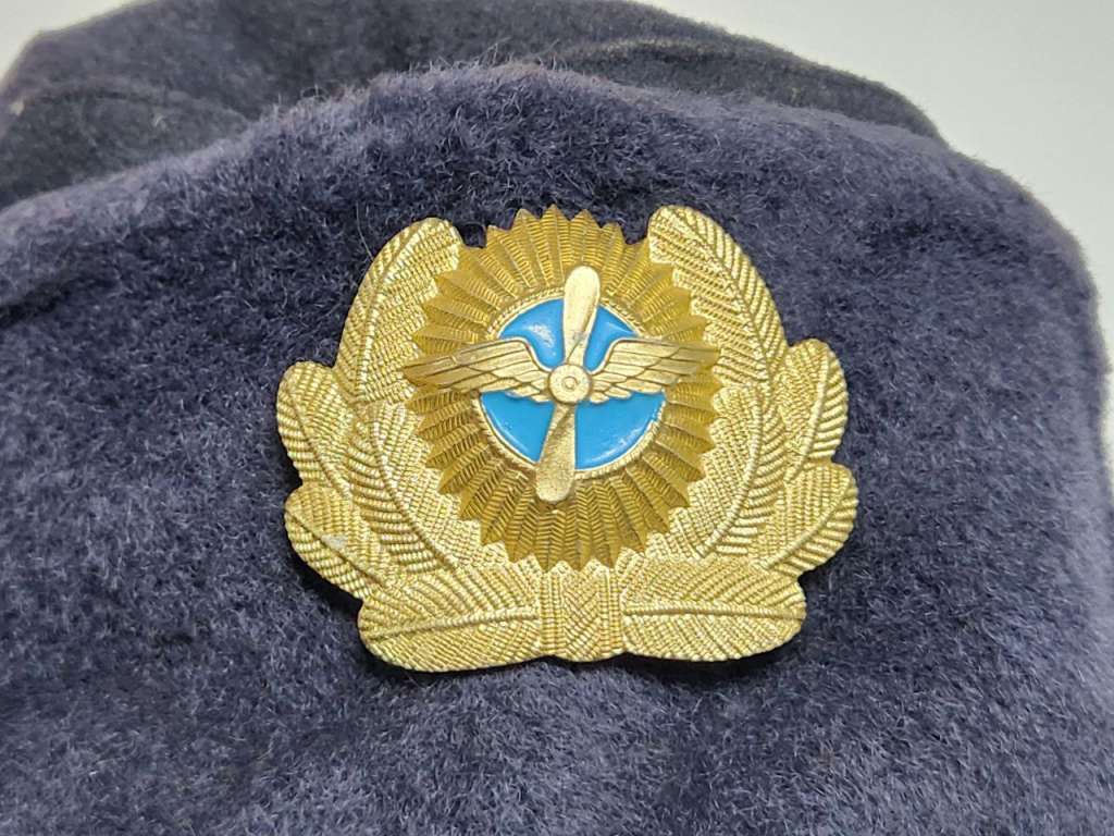 Шапка ушанка гражданская авиация 59 размер