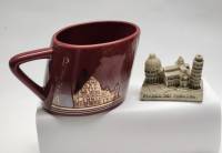 Кружка чашка чайная и статуэтка Пизанская башня Сувениры из Италии Пизы 2 предмета