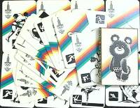 Набор календарей "Олимпийские", 36 шт., СССР, 1980 г.