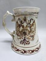 Пивная кружка Двуглавый орел керамика  высота 15 см