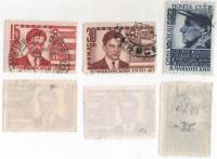 1940-14-16 Серия Набор марок 3 шт СССР Портрет  В.В. Маяковский 10 лет со дня смерти II Θ