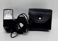 Фотовспышка Norma в футляре, 11*11 см., рабочая, Чехия (сост. на фото)