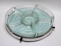 Менажница на вращающейся подставке 6 секций СССР