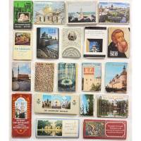 Наборы открыток 20 шт Памятники Храмы Монастыри Музеи Заповедники полный комплект в каждом наборе