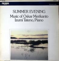 Пластинка виниловая Oscar Merikanto Izumi Tateno Summer evening Finlandia 300 мм. Excellent