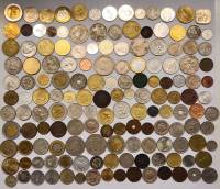 Набор иностранных монет 150 штук