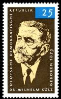 (1965-038) Марка Германия (ГДР) "Вильгельм Кюльц"    90 лет рождения III Θ