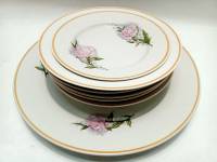 Набор Тарелки и блюдо  7 предметов Дулево  (сост. на фото)