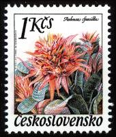 (1980-035) Марка Чехословакия "Эхмея"    Цветочные выставки III Θ