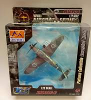 Модель самолет 1:72 BF109G-6 с цифрой 5 в коробке блистере