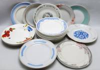 Тарелки десертные 20 шт разные