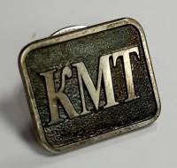 Значок Знак СССР "КМТ" На винте, тяжёлый 