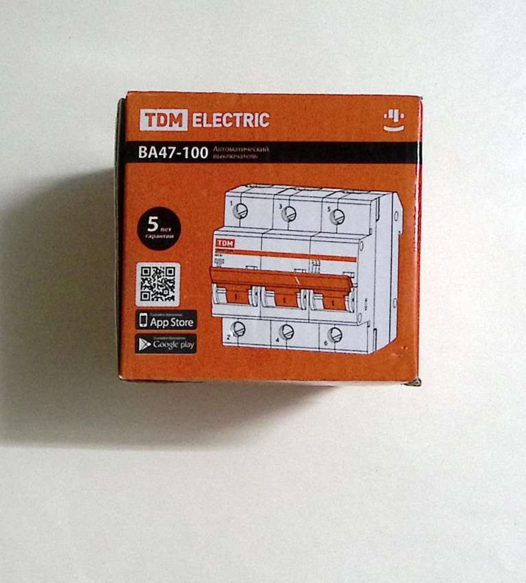 Автоматический выключатель BA 47-100,TDM Electric (новый)