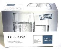 Набор стаканов для воды, 2 шт., стекло, 11*7см., технология Tritan, Германия (новый)