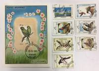 Набор из 7 марок + 1 блока, Афганистан, Гашёные, III Θ (сост. на фото) 