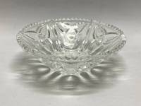 Салатник хрусталь СССР ребристый край