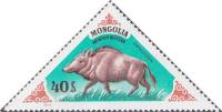 (1977-029) Марка Монголия "Энтелодонт"    Доисторические животные III Θ
