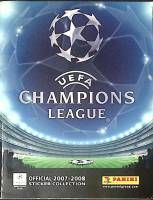 Альбом Для наклеек Футбол Лига чемпионов 2007-2008 (134 наклейки)  Panini . Мягкая обл. 72 с. С цв и