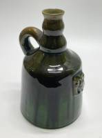 Бутыль, штоф, обливная керамика