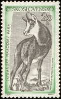 (1957-038) Марка Чехословакия "Серна"    Национальный парк, Татра III Θ