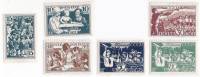 1938-38 39 41-44 Серия Набор марок 6 шт СССР  Дети страны Советов II O