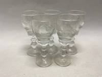 Рюмки с лазерной гравировкой СССР 5 шт