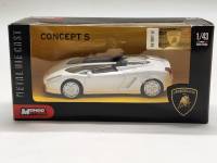 Модель автомобиля Lamborghini concept S новая в коробке Mondo motors1:43