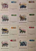 1980-079-85 Набор почтовых карточек СССР XXII Летняя олимпиада Москва 1980  8 шт ,  Без гашения