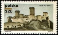 (1971-012) Марка Польша "Огродзенец"    Замки III Θ