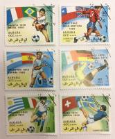 --  Набор марок Сахара 6 шт.  Гашёные , III Θ